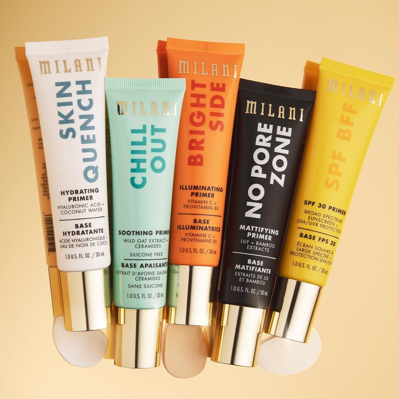 Milani Face Primer for Makeup - No Pore Zone Mattifying Primer with Lily & Bamboo Extract for a Matte Finish, 1.0 Fl. Oz