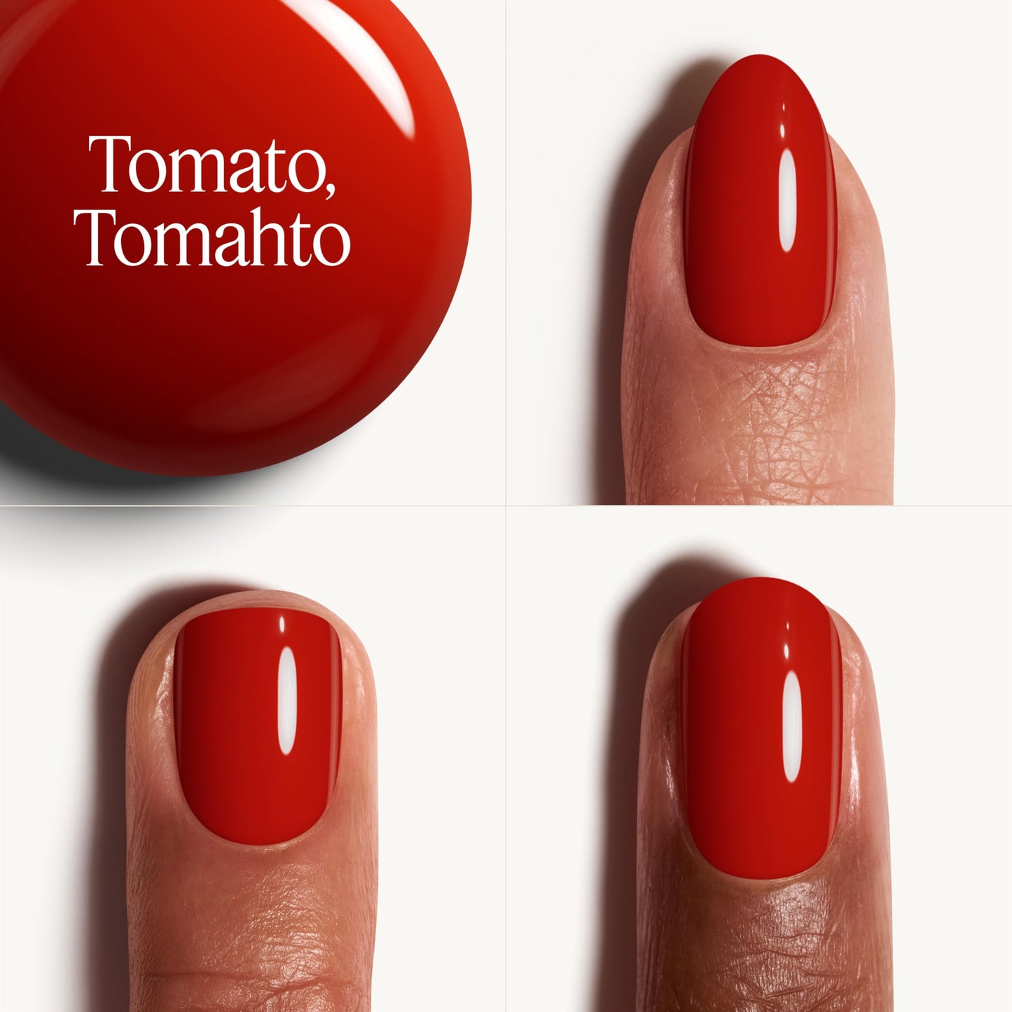 essie Nail Polish, Salon-Quality Red Nail Polish, Gourmet Grocery, Vegan, Tomato Tomahto, 0.46 fl oz