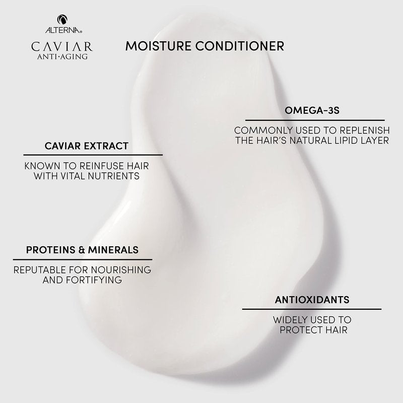 Alterna Caviar Anti-Aging Replenishing Moisture Conditioner Mini, 1.35 Ounce Travel Size
