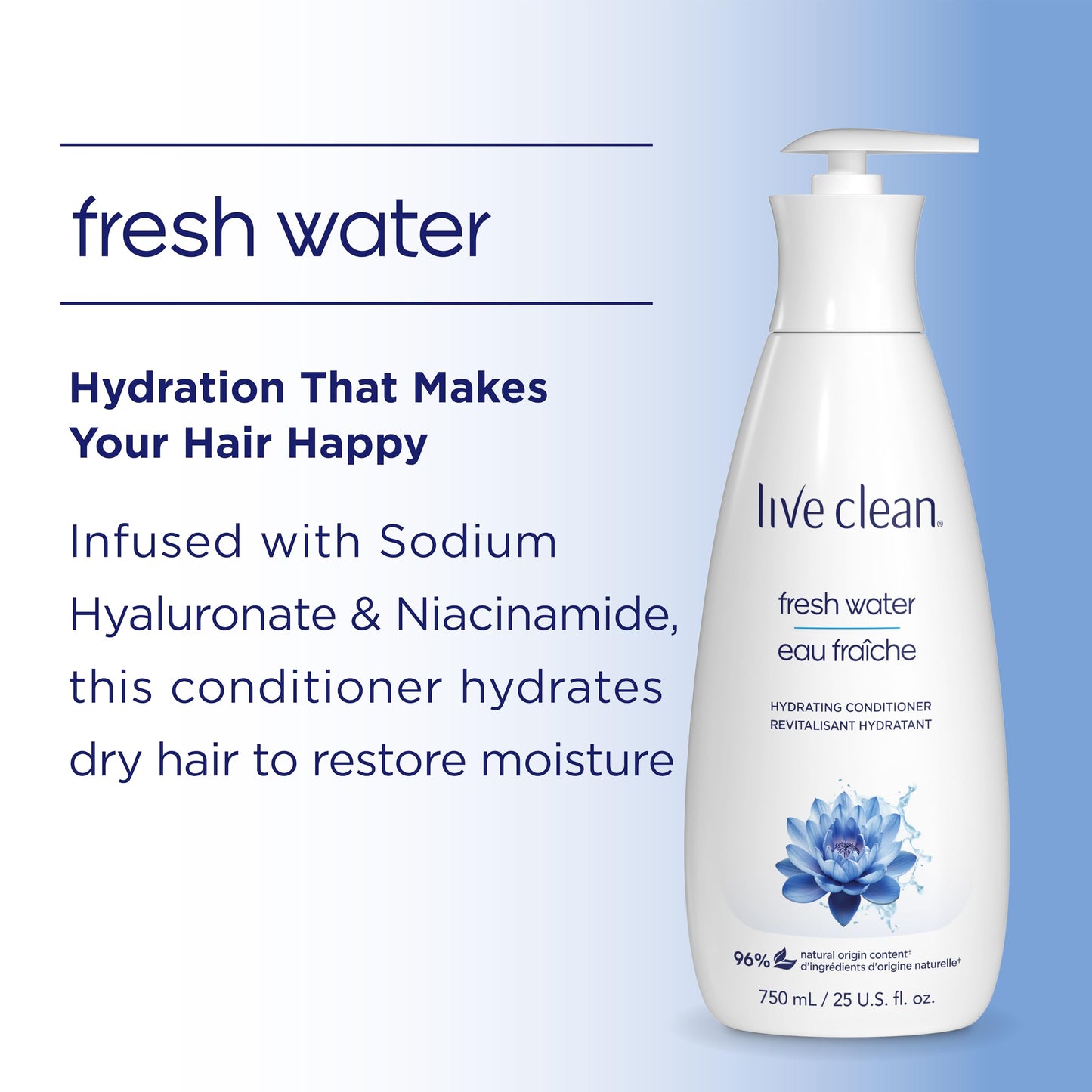 Live Clean Freshwater Conditioner, 750 ML