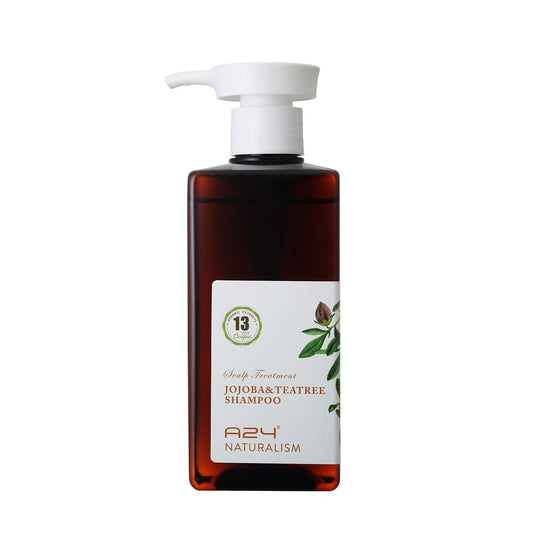 A24 Organic Jojoba & Tea tree Shampoo | Cold Pressed Aloe Vera Juice Shampoo, No Water Added | All Hair Type | Red Scalp Control | Natural Surfactants