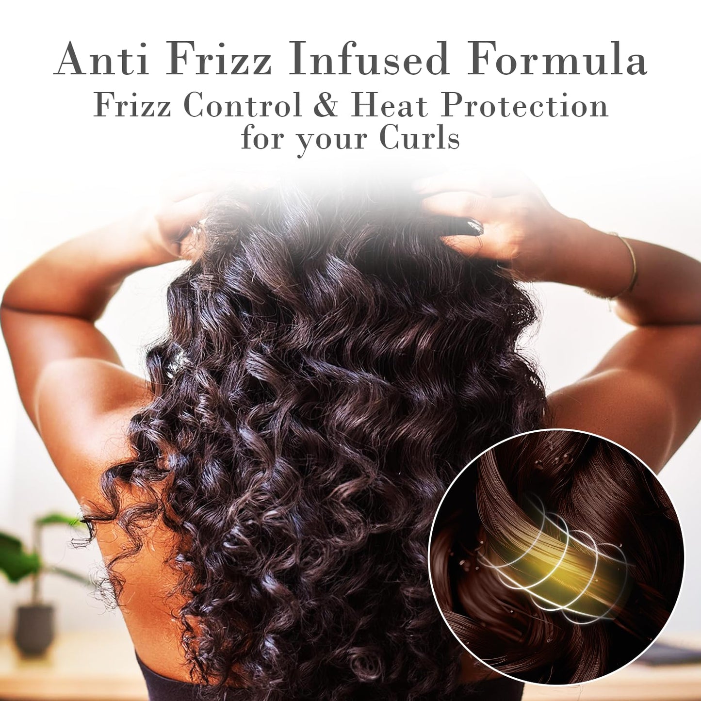 VoCÊ Haircare Natural Smoothing Blowout Cream | Anti-Frizz Cream 8.5oz
