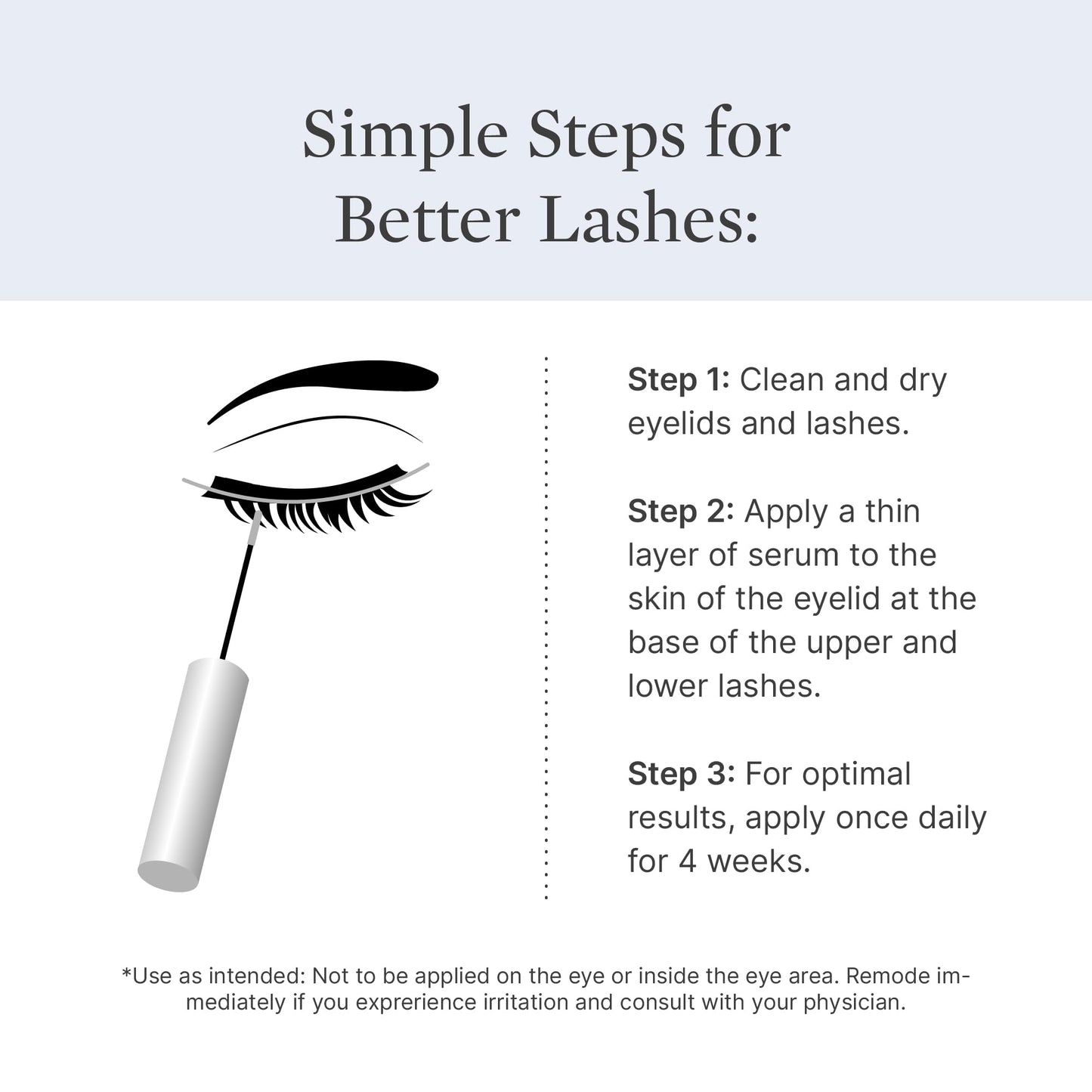 Better Not Younger Superpower Lash Serum (7ml) Lash Conditioner with Peptides, Vitamins & Nutrients - Enhancing Serum for Thicker, Fuller and Longer Lashes - Cruelty-Free