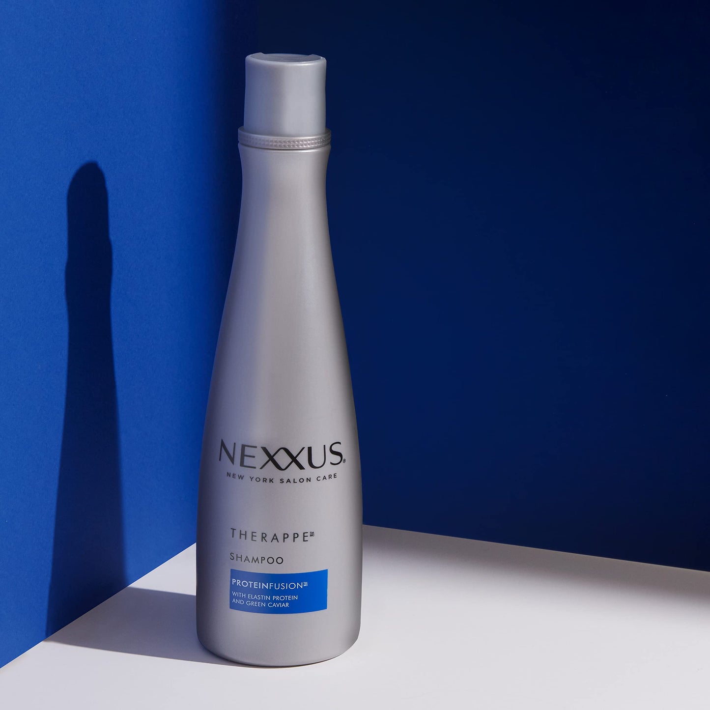 Nexxus Shampoo and Conditioner Therappe Humectress 2 Count for Dry Hair Silicone-Free, Moisturizing Caviar Complex and Elastin Protein 33.8 oz