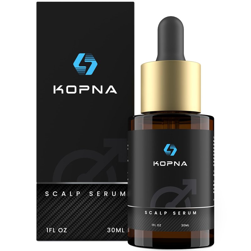 Kopna Scalp Serum for Thinning Hair – Premium Botanical Formula for Fuller-Looking Hair & Healthy Scalp, Lightweight Daily Use