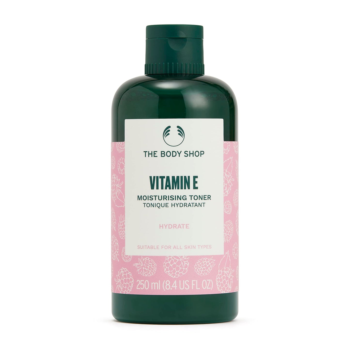 The Body Shop Toner | Facial Cleanser, Vegan Skincare 250 ml / 8.4 oz (Vitamin E)