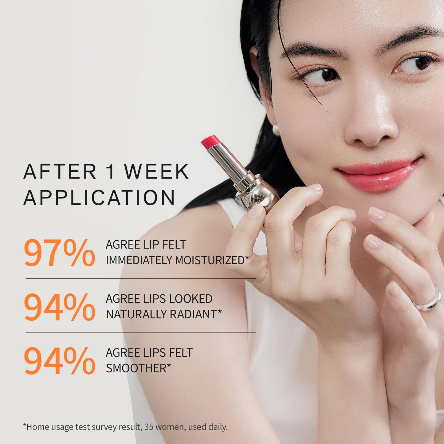 Sulwhasoo Perfecting Lip Color - Korean Tinted Lip Balm, Nourishes, Hydrates & Moisturizes, Natural Look, Soothes Dry, Flaky Lips - 0.1 oz.