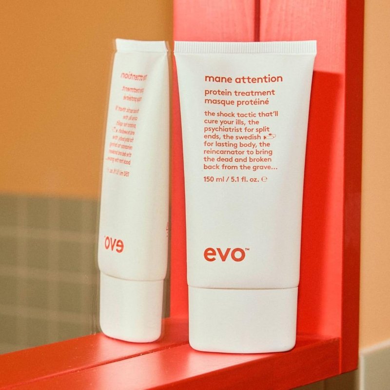 EVO Mane Attention Protein Treatment for Color-Treated Hair - Strengthens & Moisturizes Weak Locks