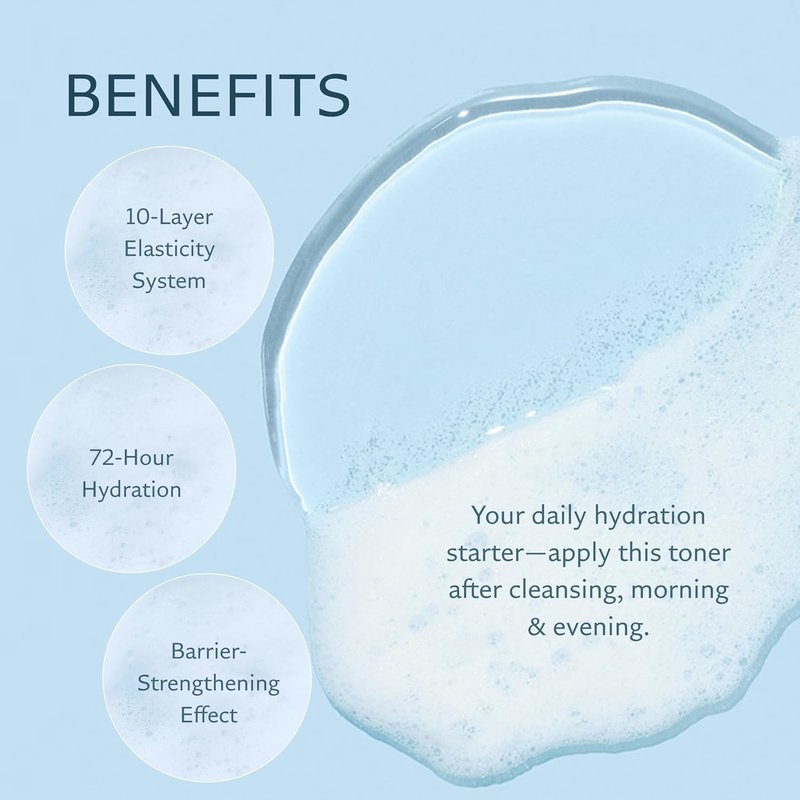 Reef-in Bubble Tonerment - Low pH Ceramide Foaming Toner for 72-Hour Hydration | Korean Skincare, 3.38 fl. oz.