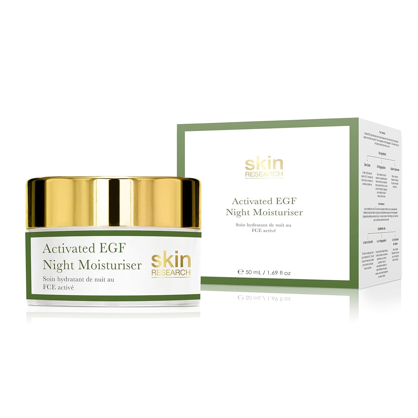 Activated EGF Night Moisturizer - Anti-Aging Hydration 1.69 fl oz