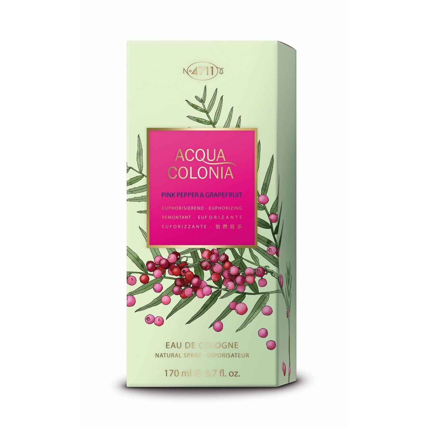 Maurer & Wirtz 4711 Acqua Colonia Pink Pepper & Grapefruit Eau De Cologne Spray Unisex 170ml/5.7oz