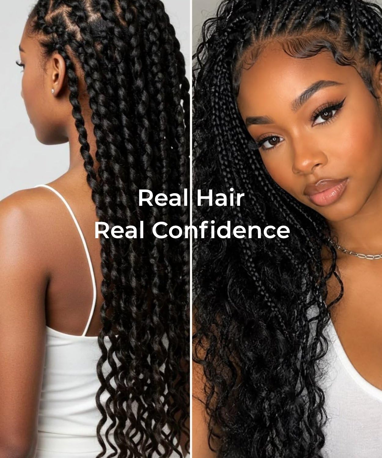 Boho Hair for Braiding,12A Human Braiding Hair for Boho Braids 18 Inch 100g