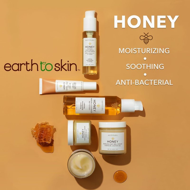 Manuka Honey Night Cream - Hydrating Face Moisturizer for Dry & Sensitive Skin | Shea Butter & Macadamia Oil, 2.0 fl oz
