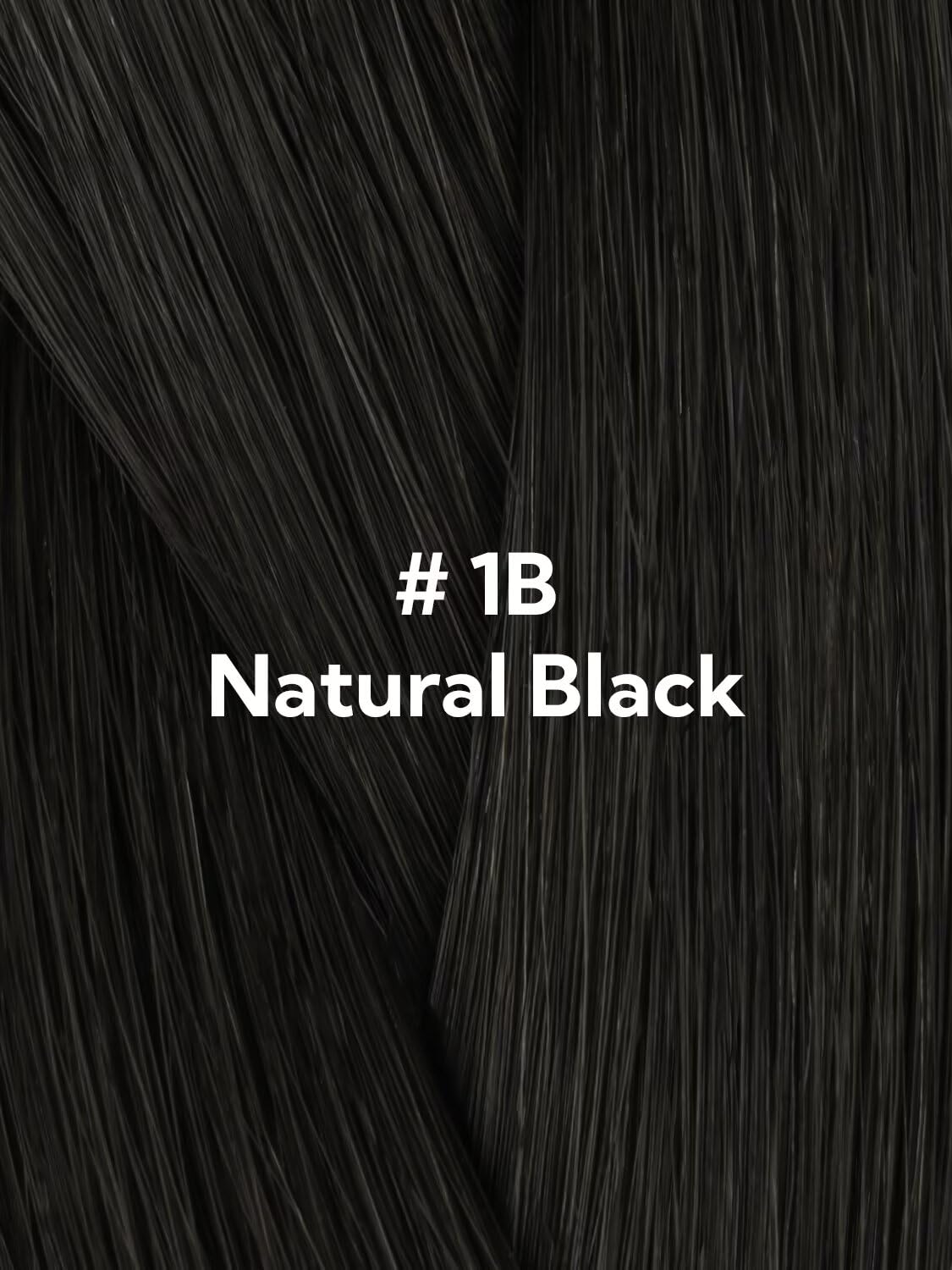 HOTBANANA Invisi Edge Tape in Hair Extensions Human Hair, 10inch 30g 10pcs Invisible & 10pcs Classic Natural Black Seamless Tape in Hair Extensions Straight Injected