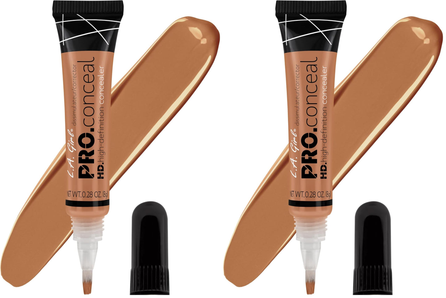 L.A. Girl HD Pro.Conceal, Almond GC979 (Pack of 2)