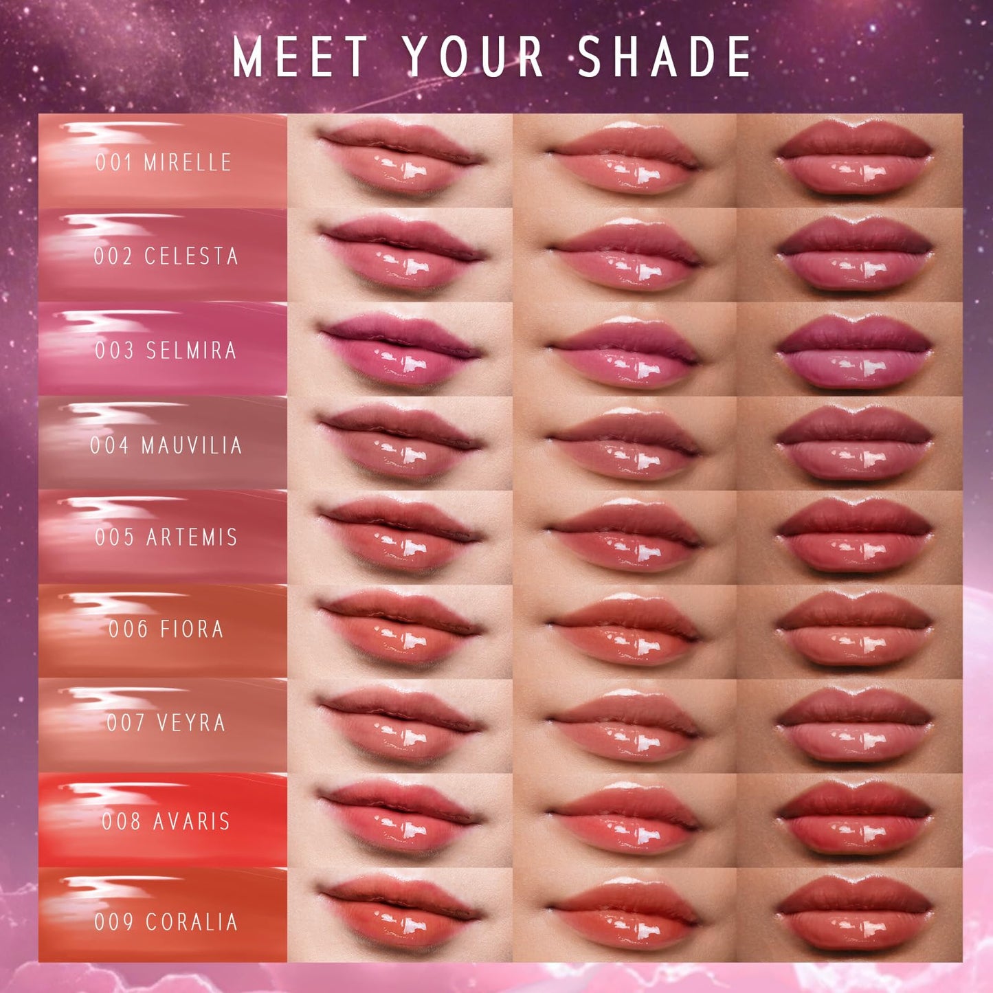 TIMEPHORIA Lunara Frost 3D Lip Gloss, 011 Odyssey - Wine Red, High-Shine Glossy Finish, Juicy Pigment Lip Gloss with 3D Plumping Effect, 24H Hydration with Hyaluronic Acid, Non-Sticky Cushiony Gel