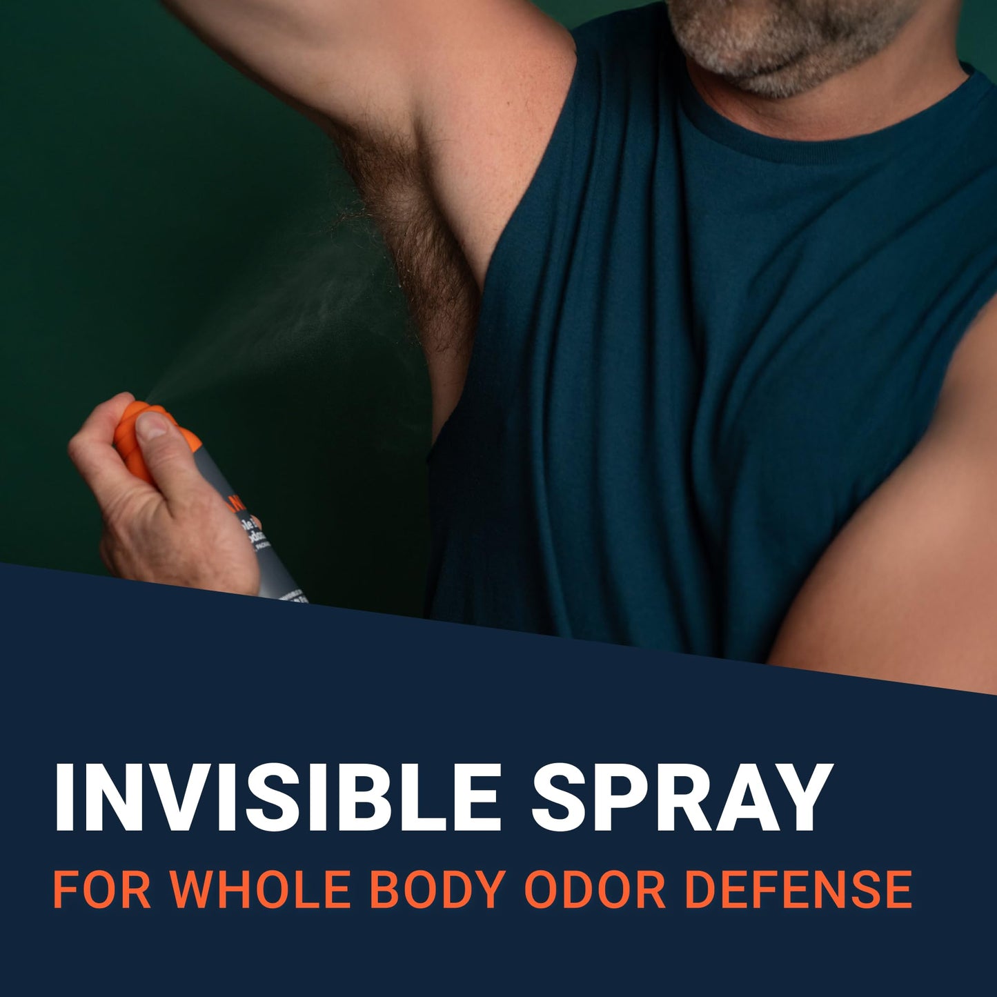 Mando Whole Body Deodorant For Men - Invisible Spray Deodorant - 72 Hour Odor Control - Low Irritation Formula - Aluminum Free, Benzene Free - 3.6 ounce Cans (Pack of 2) - Bourbon Leather