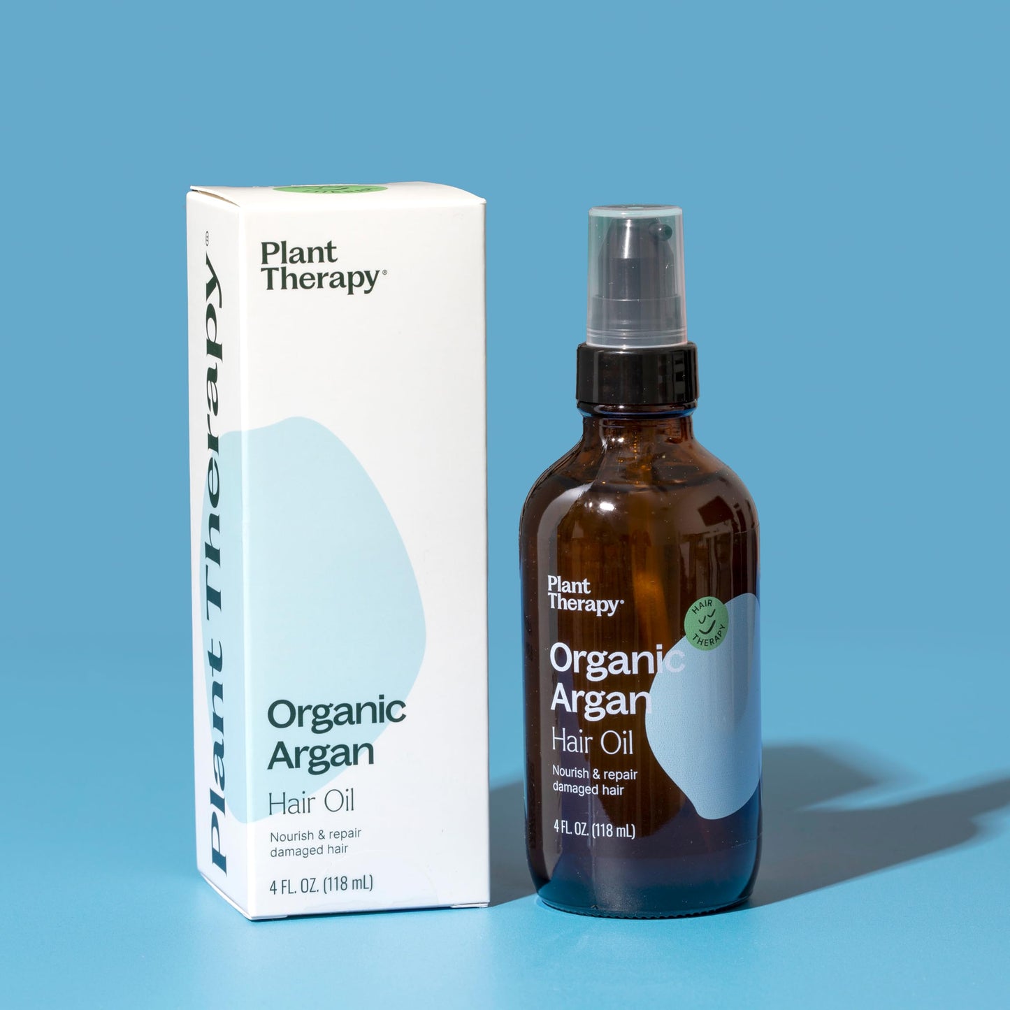 Plant Therapy Organic Argan Hair Oil, 4 oz,100% Pure and USDA Certified Organic, For Face, Hair, Skin, Nails and Cuticles