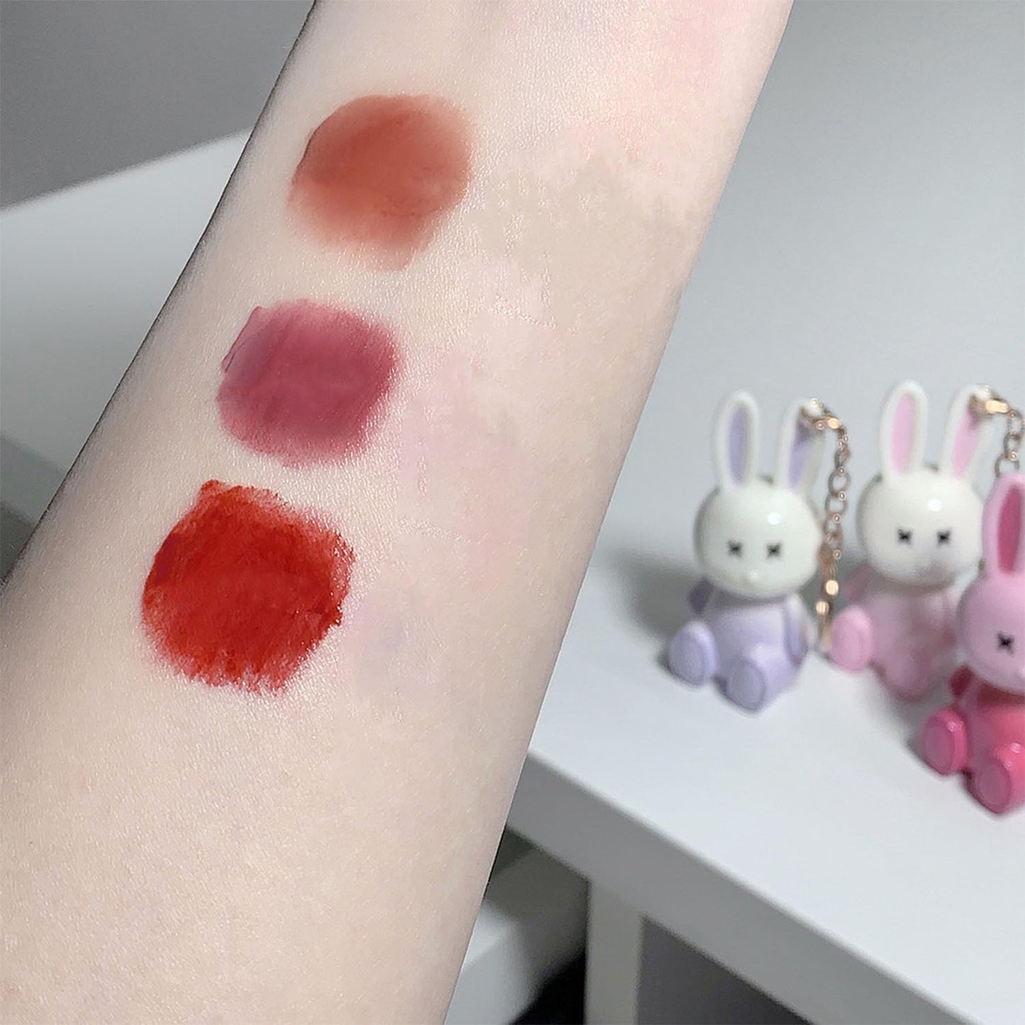 Cute Rabbit Lip Gloss Set - Hydrating Jelly Lipsticks | Moisturizing, Waterproof, Long-Lasting 3-Piece Collection