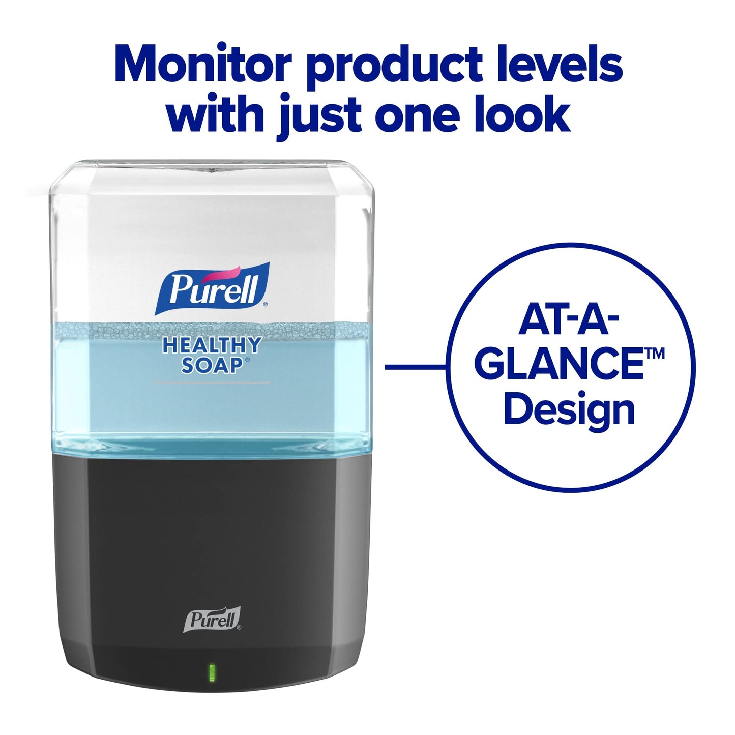 PURELL Brand HEALTHY SOAP 0.5% BAK Antimicrobial Foam, Lightly Fragranced, 1200 mL Refill for PURELL ES8 Automatic Soap Dispenser (Pack of 2) - 7779-02 - Manufactured by GOJO, Inc.