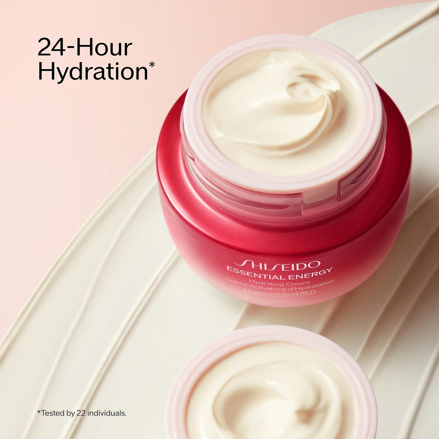 Shiseido Essential Energy Hydrating Cream - Visibly Reduces the Look of Pores & Fine Lines With Hyaluronic Acid 24-Hour Hydration Vegan All Skin Types