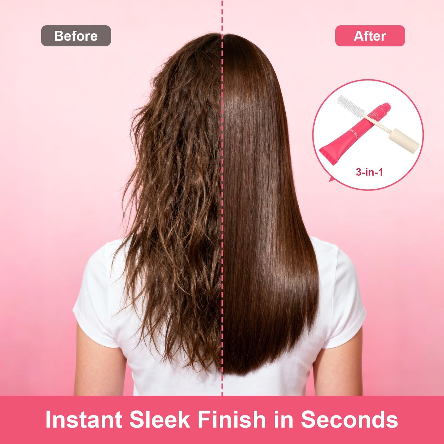 BestLand Hair Finishing Stick, Small Broken Hair Finishing Cream Refreshing Not Greasy Feel Shaping Gel Cream Hair Wax Stick Fixing Bangs Stereotypes Cream