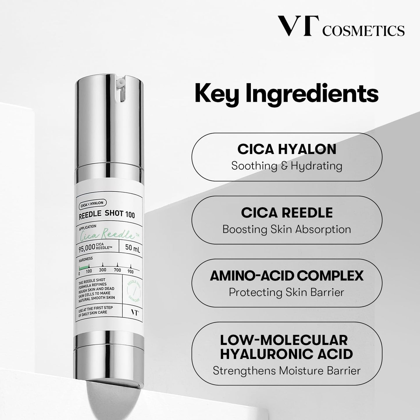 VT COSMETICS CICA Reedle Shot 300 Essence & Daily Soothing Mask 30ea