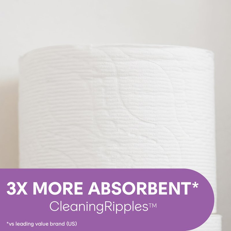 Cottonelle Ultra Soft Toilet Paper with Cushiony CleaningRipples Texture, Strong Bath Tissue, 24 Family Mega Rolls = 108 Regular Rolls (4 Packs of 6)