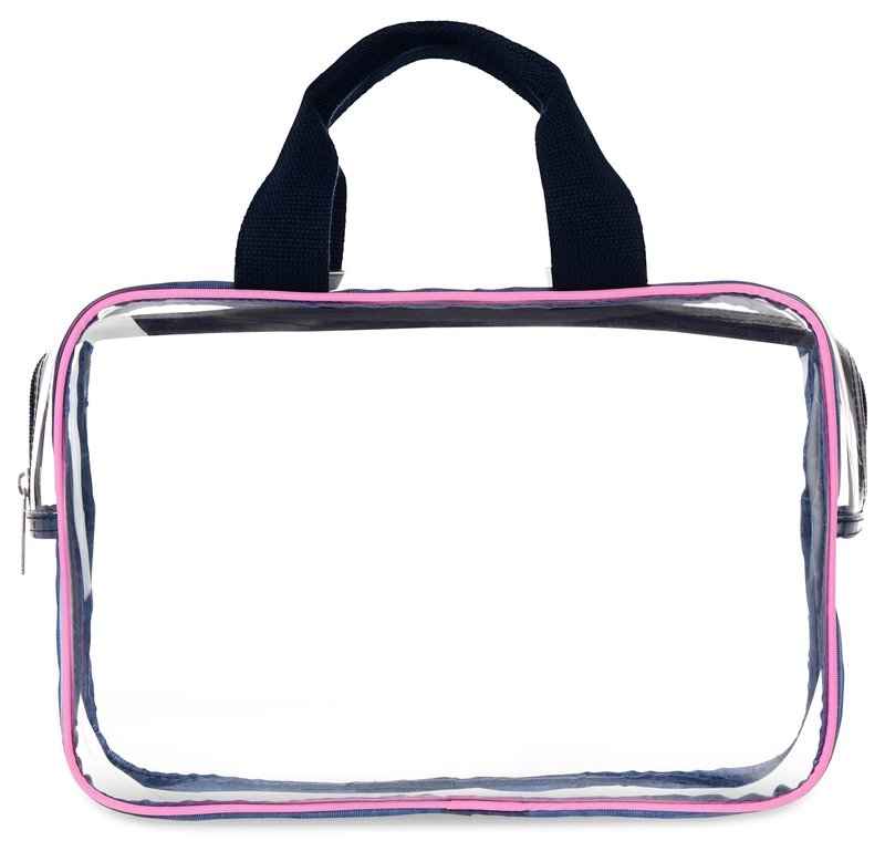 iscream 3-Piece Large, Medium and Small Bag Set for Toiletry and Cosmetic Storage and Travel - Night Tie Dye