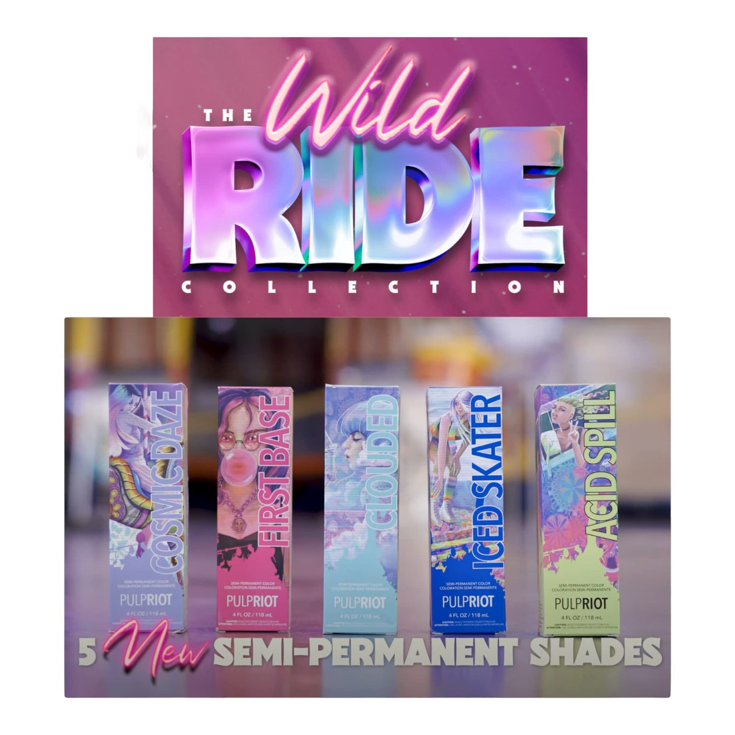 Pulp Riot - First Base Semi-Permanent Color - 4 fl oz