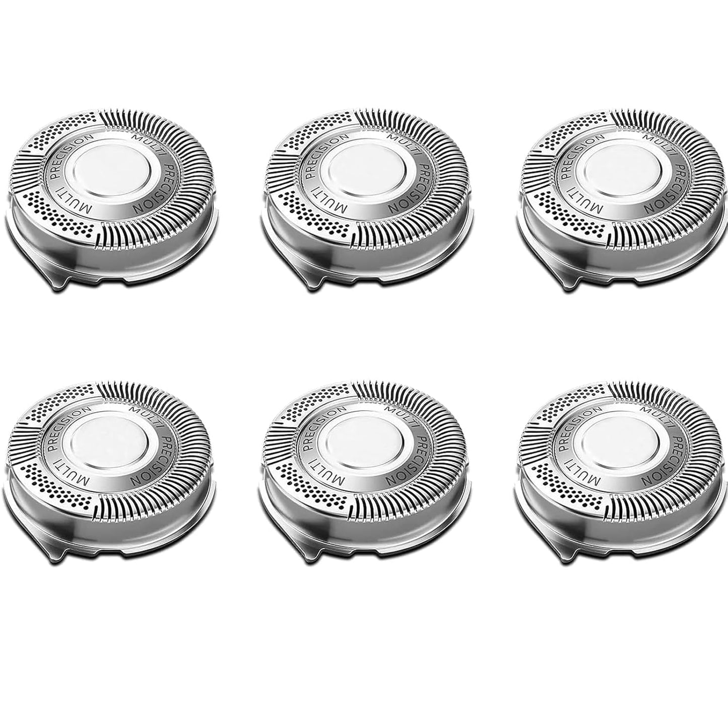Replacement Blade Heads for Philips Norelco Series 5000 Shavers - 6 Pack for AquaTouch & PowerTouch Models