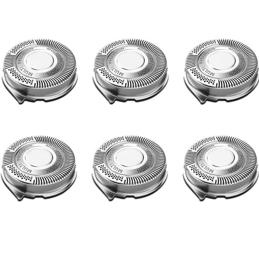 Replacement Blade Heads for Philips Norelco Series 5000 Shavers - 6 Pack for AquaTouch & PowerTouch Models