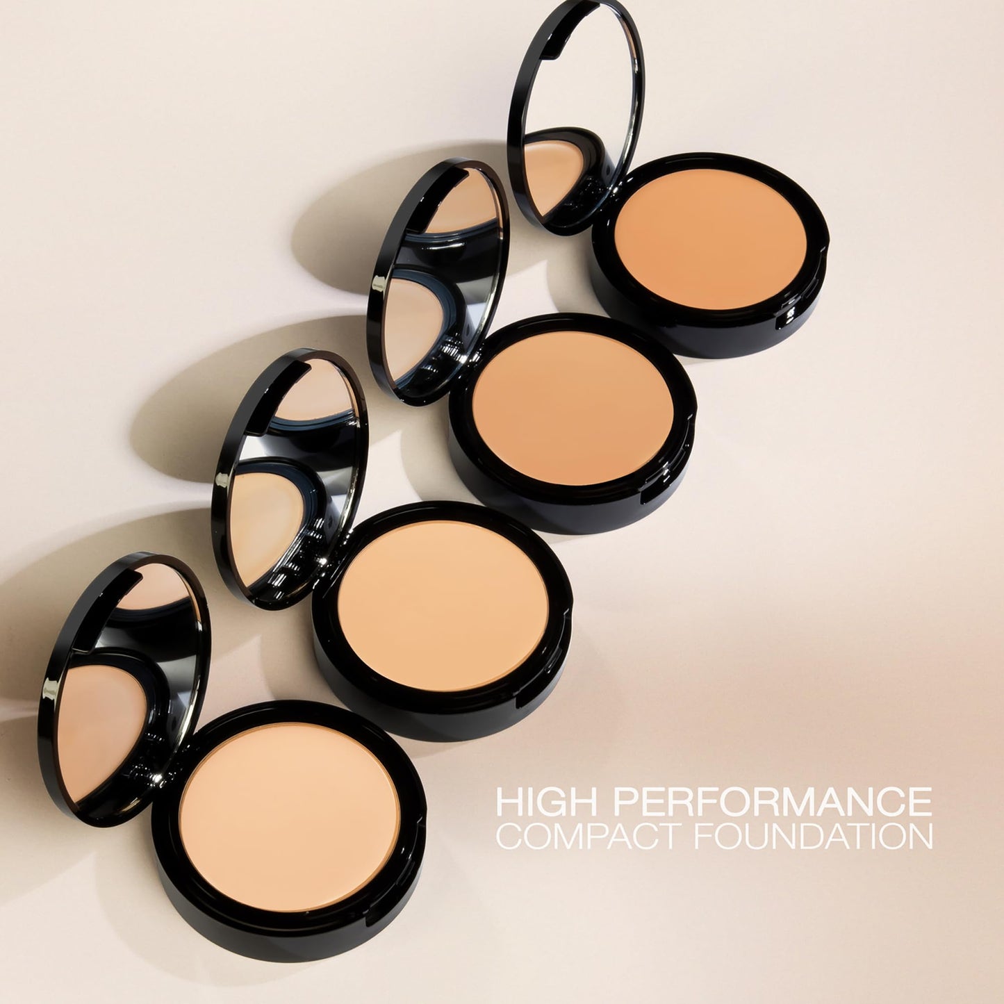 GA-DE High Performance Compact Foundation 4 - SPF, Lightweight, Full Coverage Makeup Powder Foundation - Camouflages Skin Imperfections - 0.4 oz