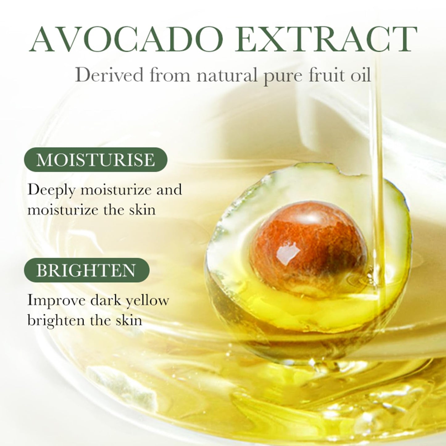 Avocado Facial Set - 6PCS, Cleansing to Lotion to Rich Cream, Korean, Anti-Aging Women's Gift