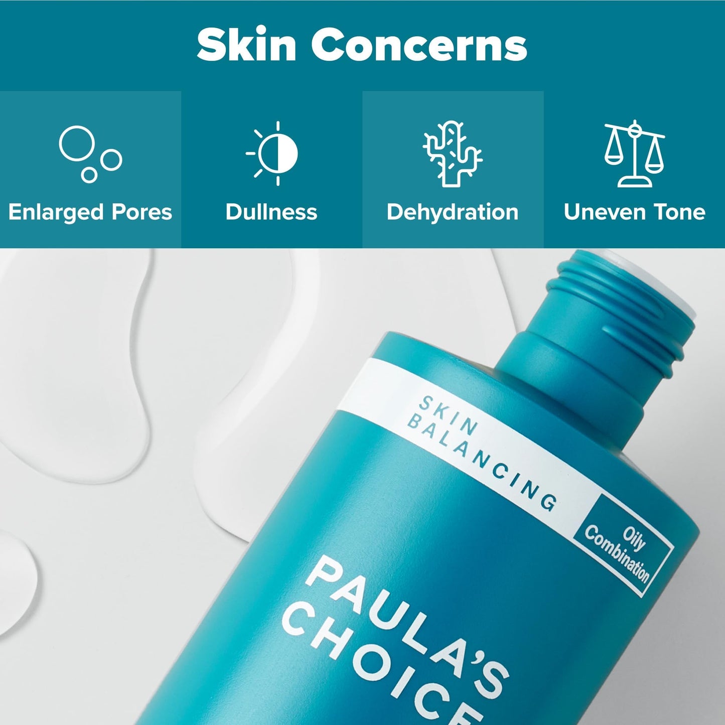 Paula's Choice Skin Balancing Pore-Reducing Face Toner with Niacinamide for Oily & Combination Skin, Minimizes Large Pores, Controls Oil & Shine, Hydrates & Replenishes, Acne-Prone Friendly, 12 Fl Oz