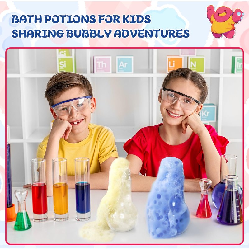 Bath Bomb Potions, 16 Pack Fizzy Bubble Bath Explosions