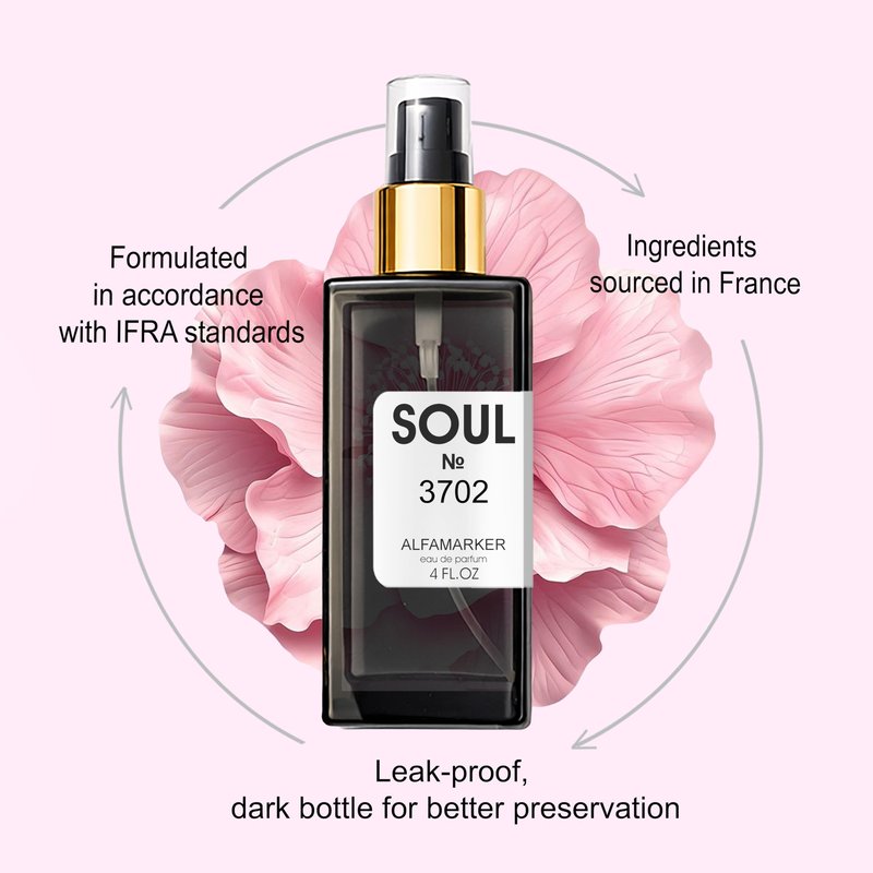 ALFAMARKER SOUL № 2601 Ephiria – Perfume for Women | Long Lasting Eau de Parfum Spray 4.0 Fl Oz / 120ml | Boutique-Inspired Oriental Floral Women’s Fragrance