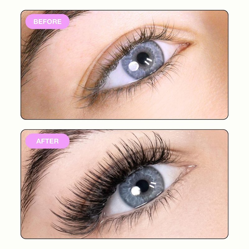Curacoro Promade Wispy Lash Extensions - 9D 0.05 CC Curl, 11mm Length | Handmade Volume Eyelashes