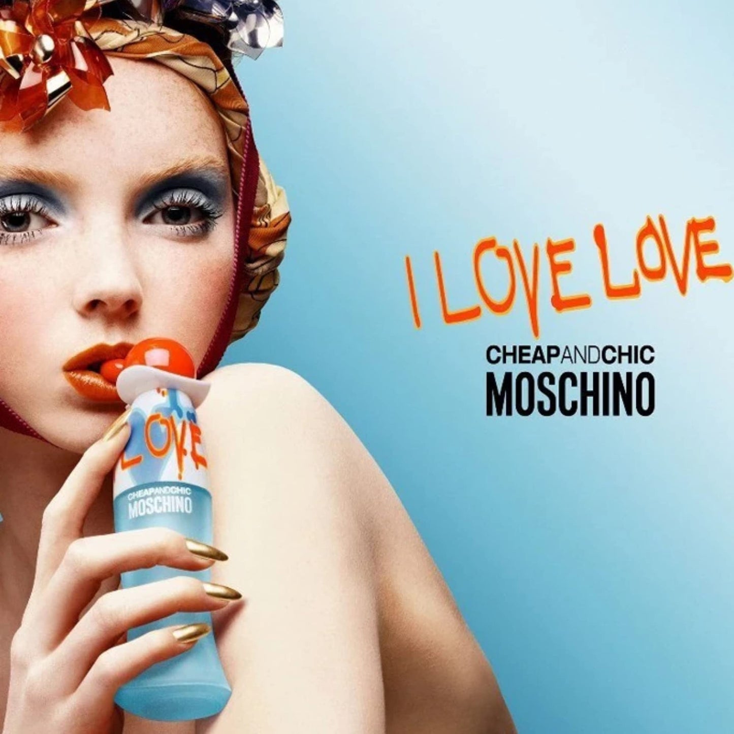I Love Love Cheap and Chic by MOSCHINO For Women. Eau De Toilette Spray 1.7 Ounces