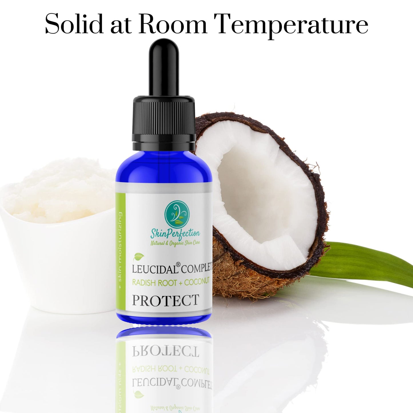 Skin Perfection Leucidal Liquid Complete - Alternative Preservative for Lotion Making with Radish Root Liquid & Coconut Extract - Leucidal Complete Preservative for Cosmetics & Skincare Products 0.5oz