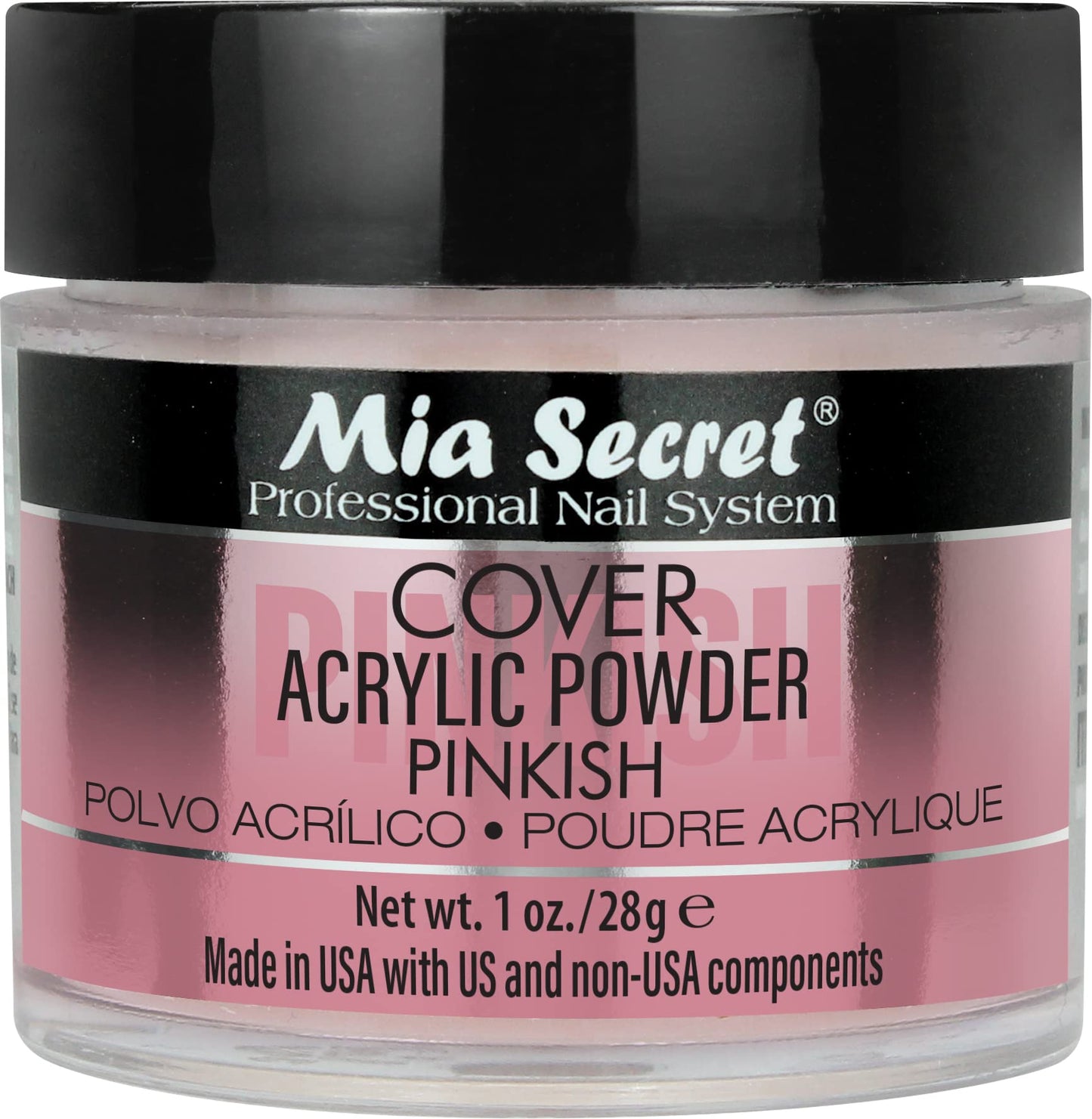 Mia Secret COVER PINKISH Acrylic Powder (1oz)