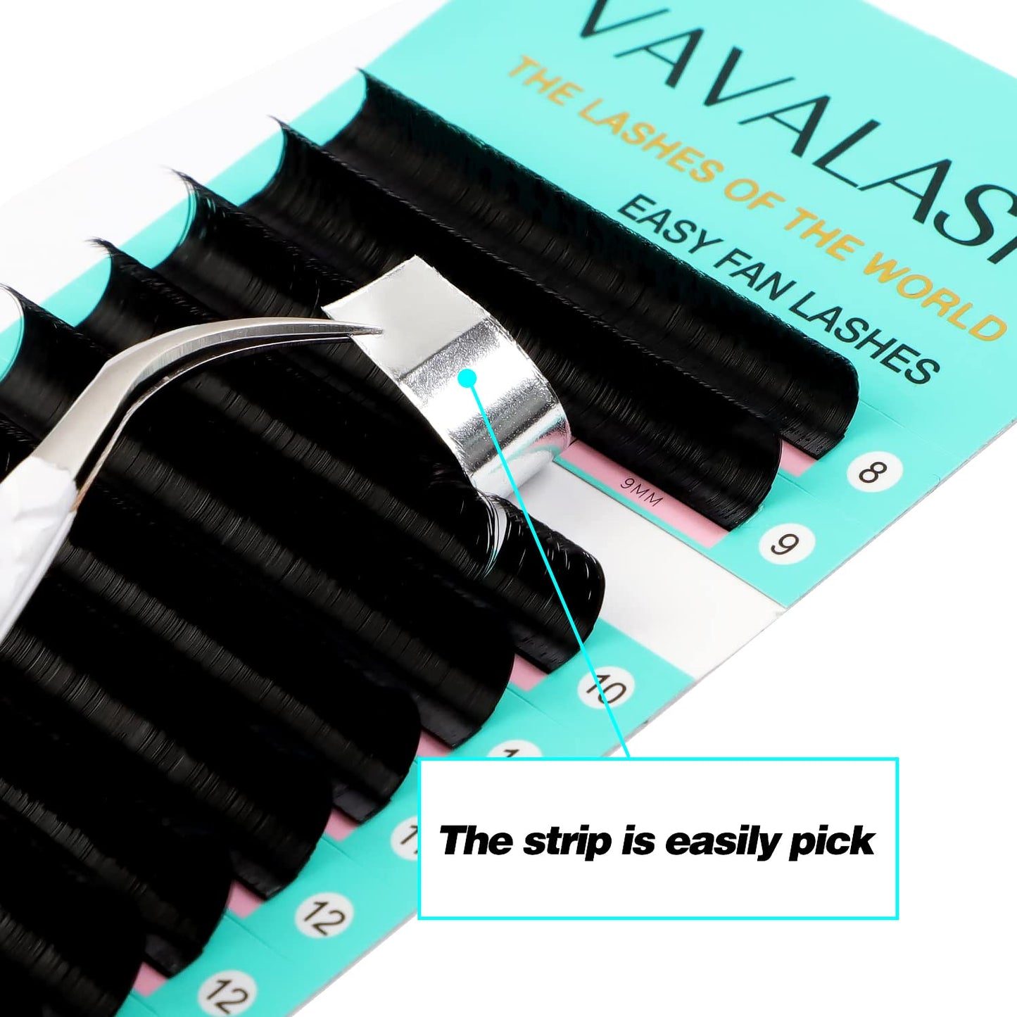 VAVALASH Easy Fan Lash Extensions +Professional Eyelash Extension Glue 5ml