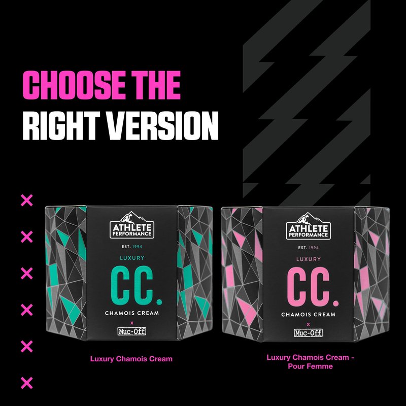Muc-Off Luxury Chamois Cream Cycling | Anti-Chafing, Moisturizing Formula | Long-Lasting Comfort & Protection | Ideal for Cyclists, Triathletes, and Runners (250 ml (Pack of 1))