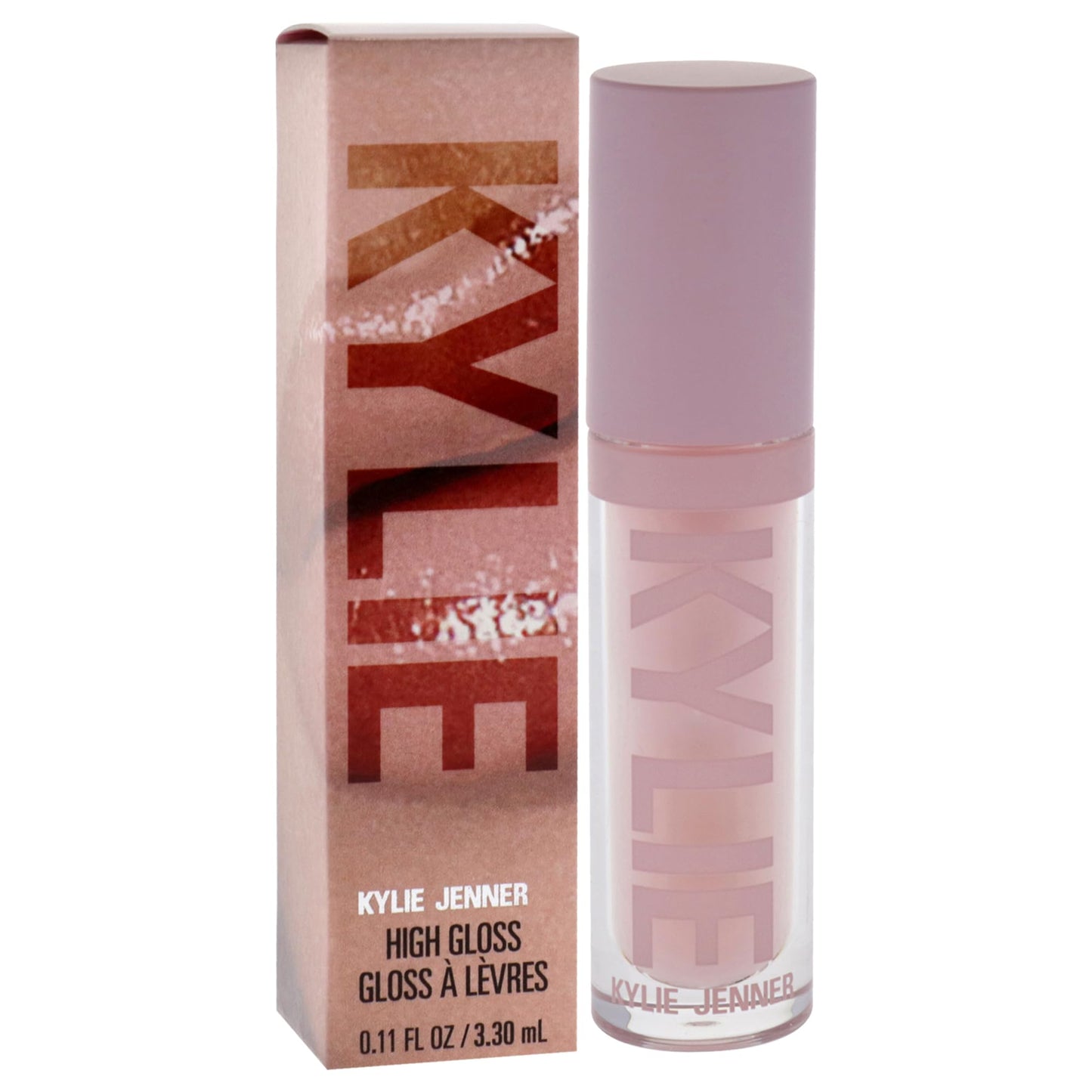 Kylie Cosmetics High Gloss - 317 Klear for Women - 0.1 oz Lip Gloss (Pack of 2)