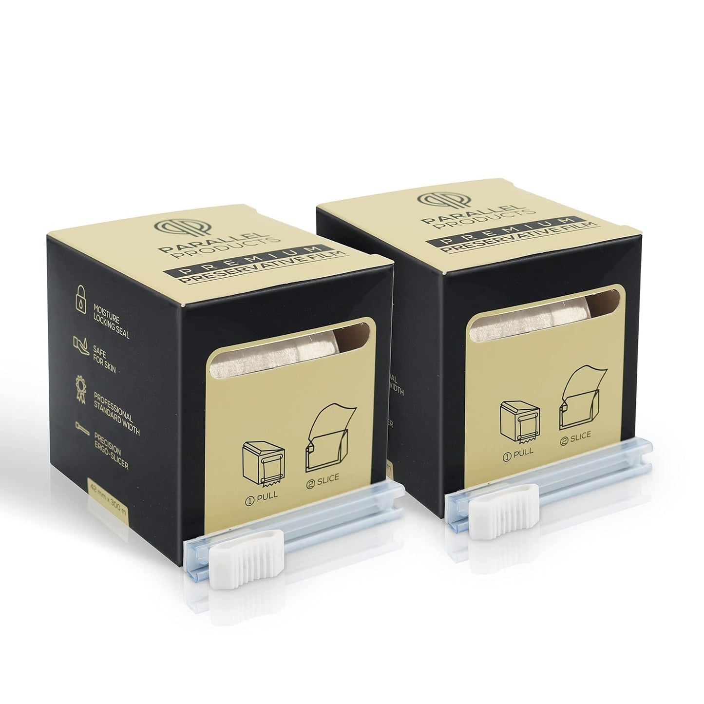 Premium Preservative Film | Plastic Wrap for Brow & Lash PMU - BPA Free, 300m, 2-Pack - Ideal for Lamination & Microblading