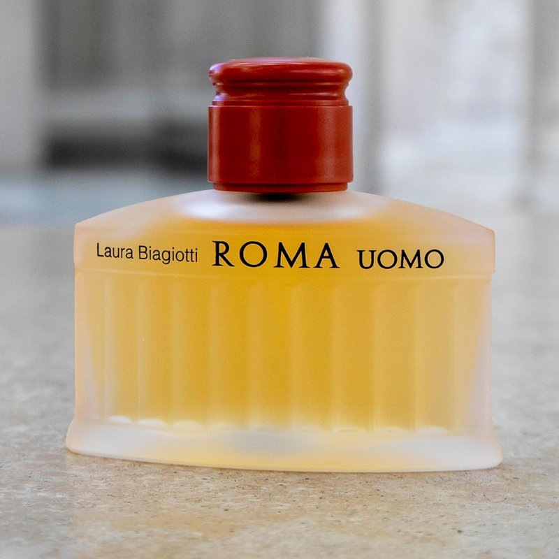 Laura Biagiotti Roma for Men - Elegant Classic Fragrance with Grapefruit & Basil - 4.2 oz EDT Spray | Perfect for Date Night
