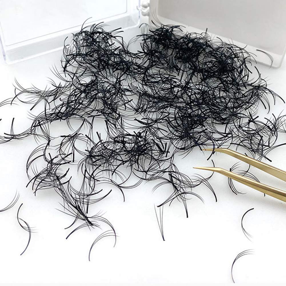 1000Fans Premade Fans Eyelashes Loose Lashes Premade 3D Fan/C-Curl/Thickness 0.07 mm/Eyelash Extension Volume Lash Fans (1000Fans, 14)