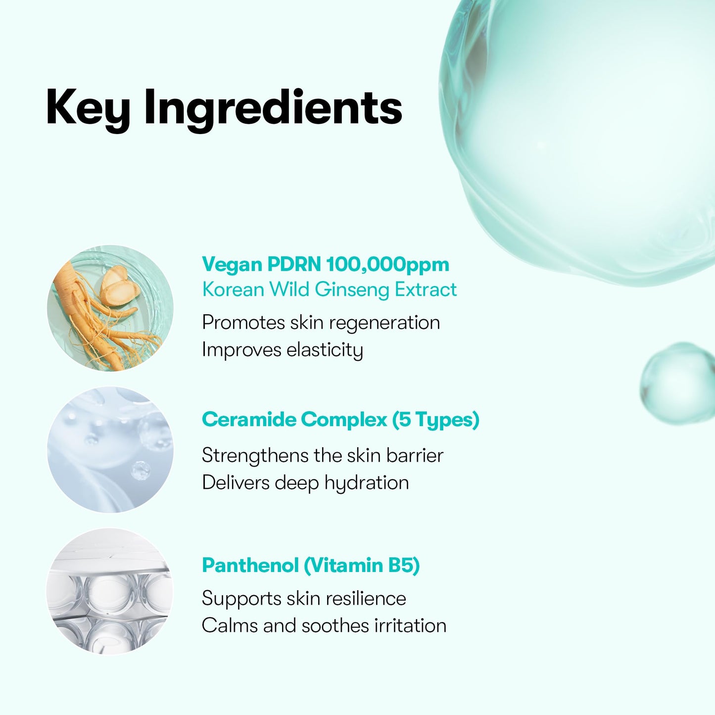 VT COSMETICS PDRN 100 Essence, Intensive Glow Serum, 100,000ppm Vegan PDRN, Skin Restoration & Plumping, Hydrating & Moisturizing, Firming, Fine Lines, Korean Skincare 1.01 fl. Oz.