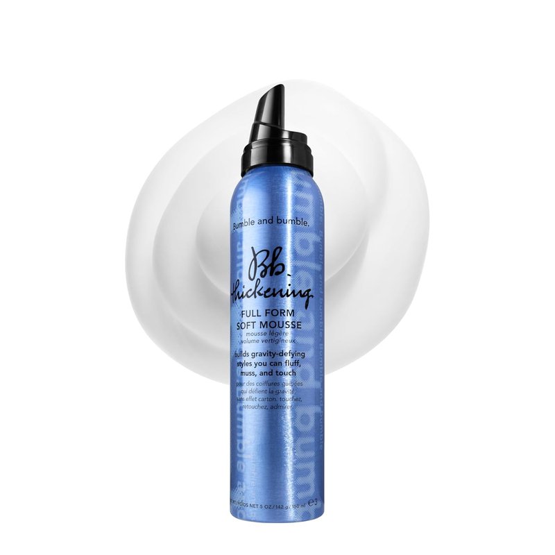 Bumble and Bumble Thickening Hair Mousse - Volumizing Formula for Fine to Medium Hair | 5 Ounce
