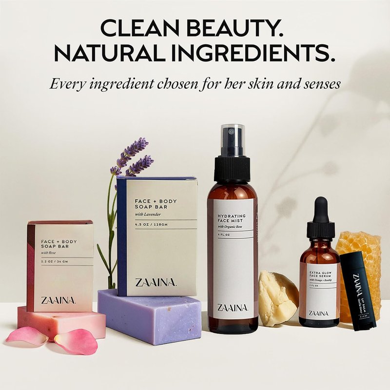 Spa Gift Basket for Women - Relaxing Self-Care Set with Natural Skincare | Perfect Birthday & Mother's Day Gift